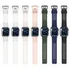 Pasek Strap Triple Protection do Apple Watch 38 / 40 / 41 mm opaska bransoleta - granatowy